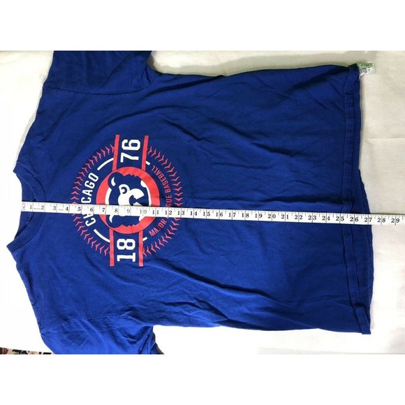 Chicago Cubs Shirt Baseball MLB Est 1876 Mens - Picture 4 of 8
